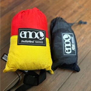 Eno Double Nest Hammock With Atlas Straps *Never Used